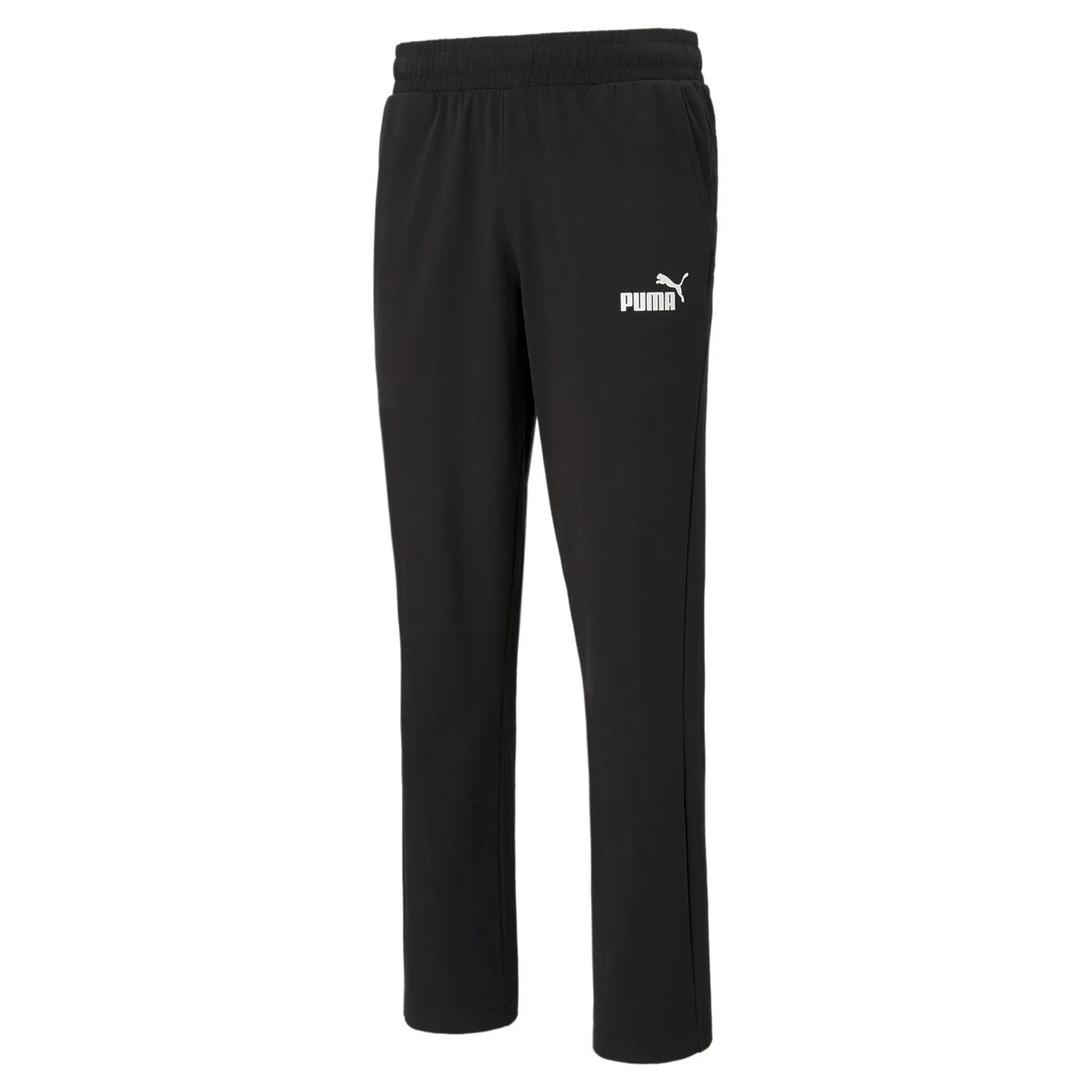 Puma men's sports trousers in cotton jersey ESS Jersey Pants op 586747 01 black