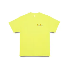 Quartersnacks Sanitation T-Shirt Neon Yellow