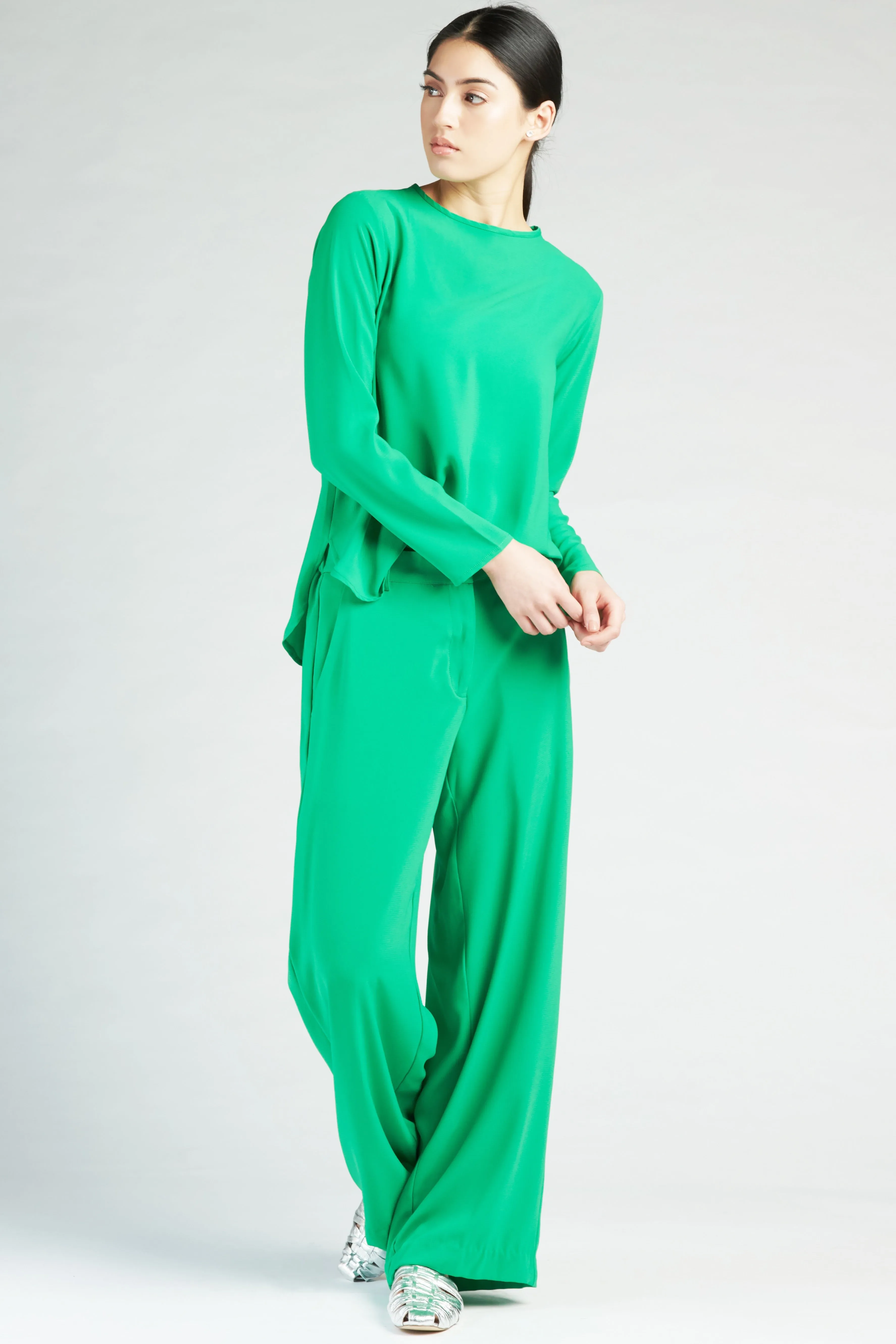 Ray Trouser Pants - Emerald