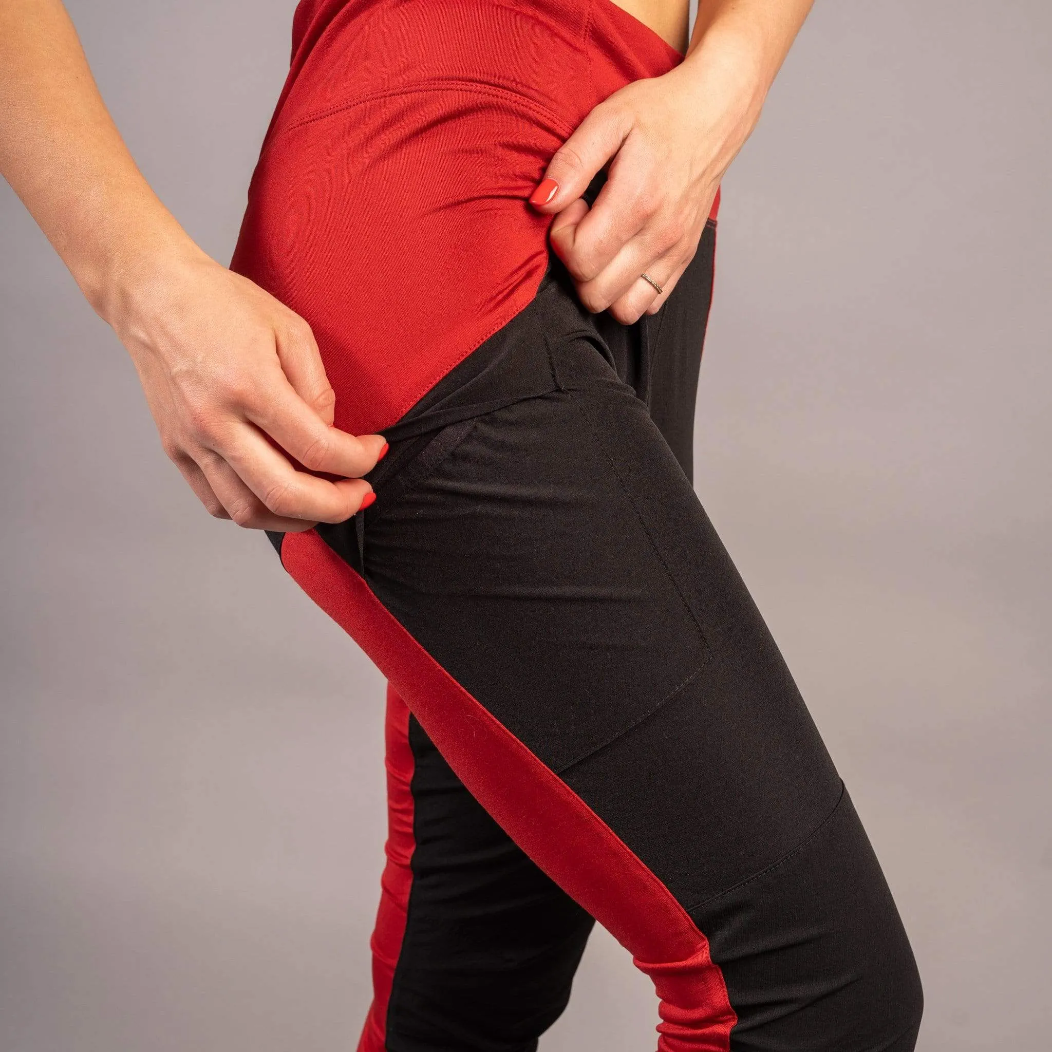 Red Hiking Pants