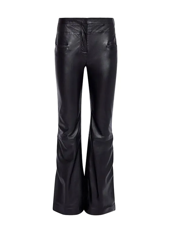 Serge Leather Pant