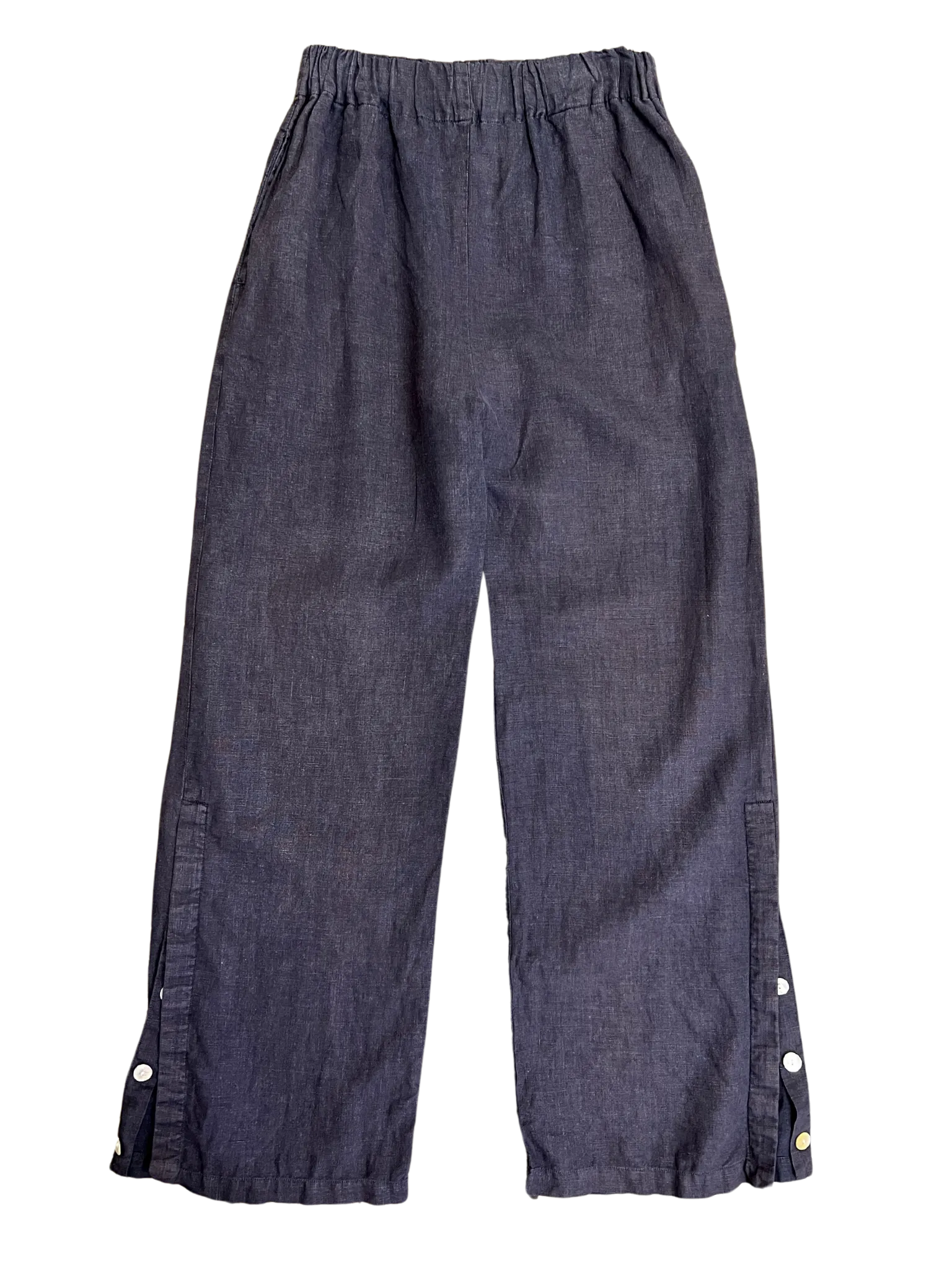 Size 8 - Hej-Hej Charcoal Linen Pants