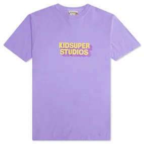 Studios Tee - Purple/Yellow