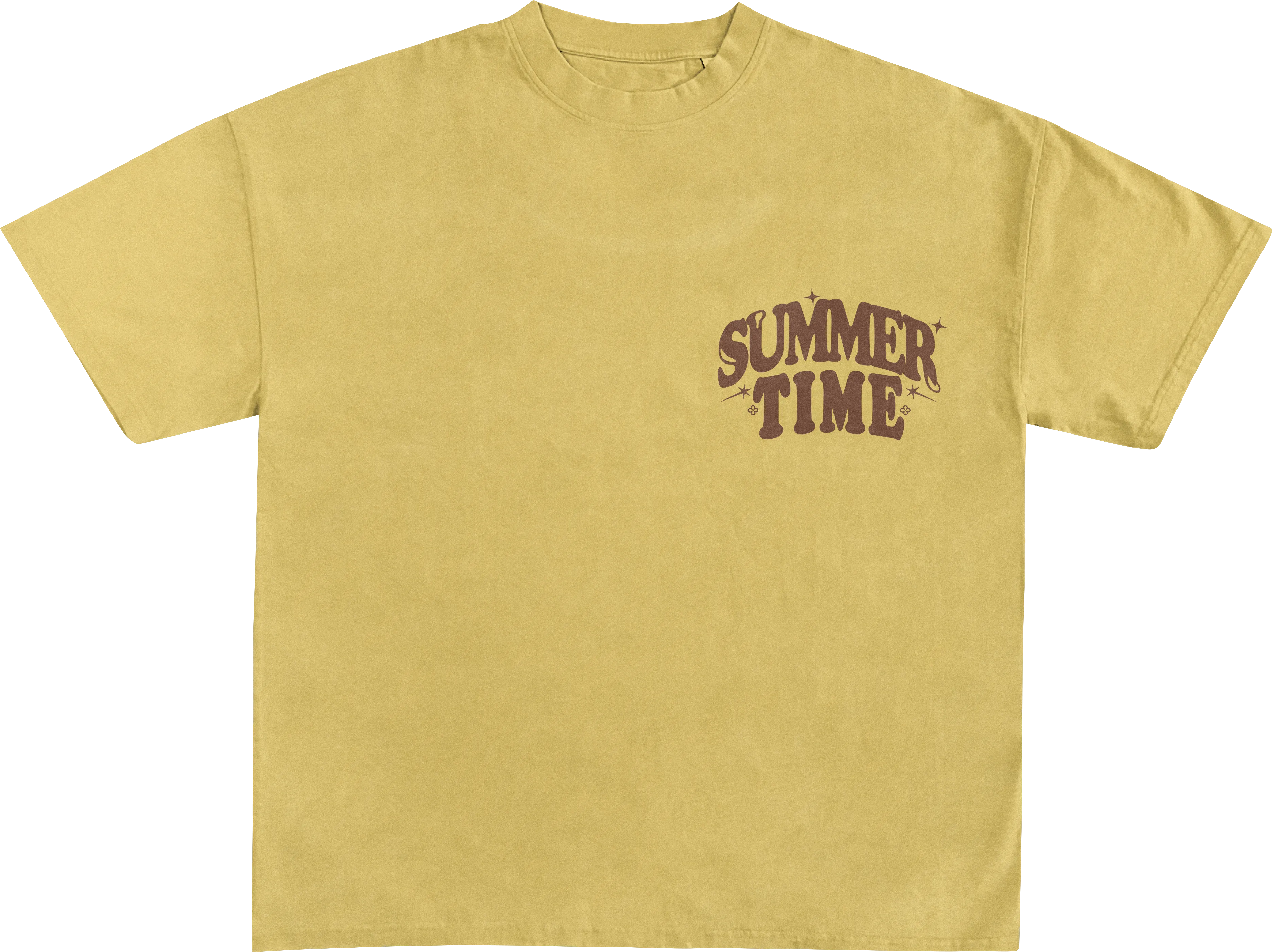 SUMMERTIME T-Shirt YELLOW