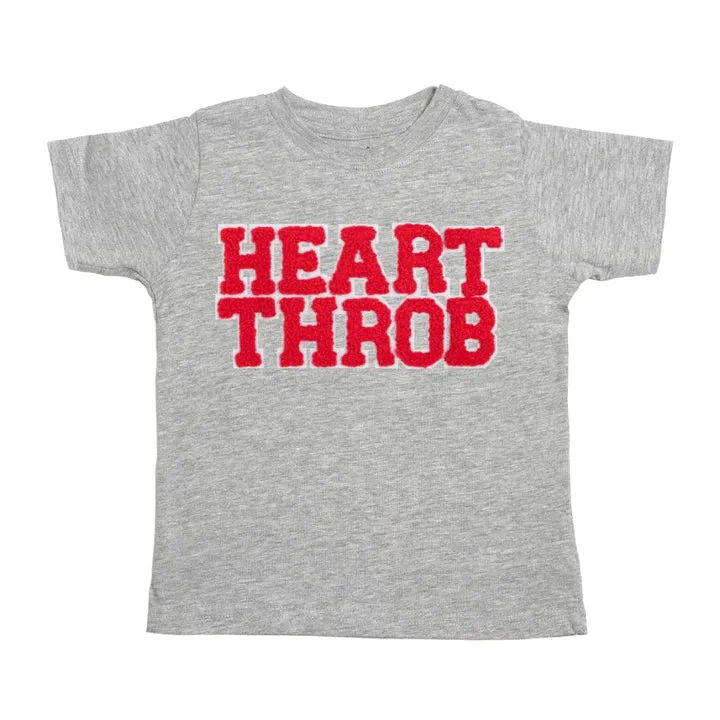 Sweet Wink - Heart Throb Gray SS Tee