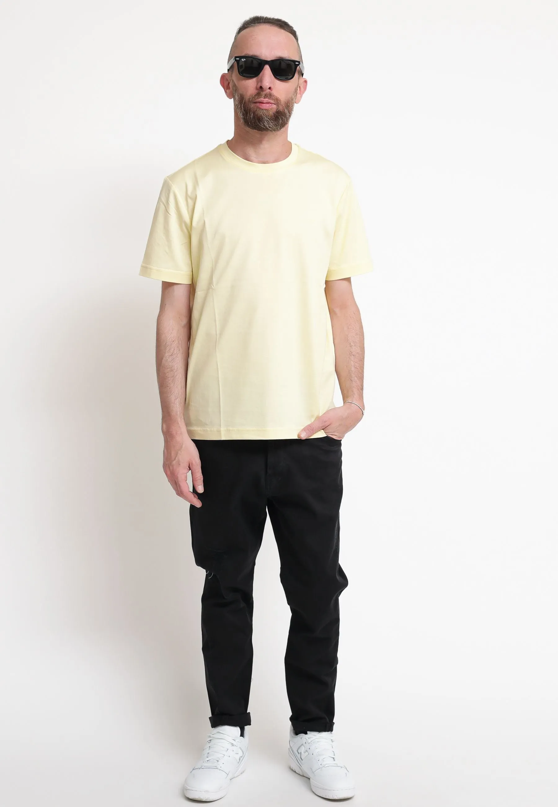 T-shirt Giro Mc Roundsilk - Light  Yellow