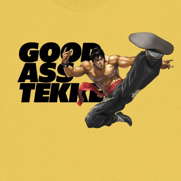 TEKKEN 'GOOD ASS TEKKEN Marshall Law' T-Shirt - Yellow