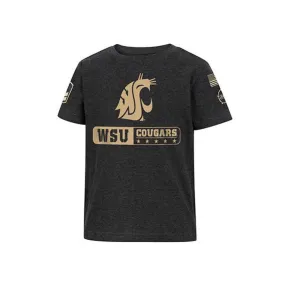 Toddler WSU Camo OHT Military Appreciation Short Sleeve Tee