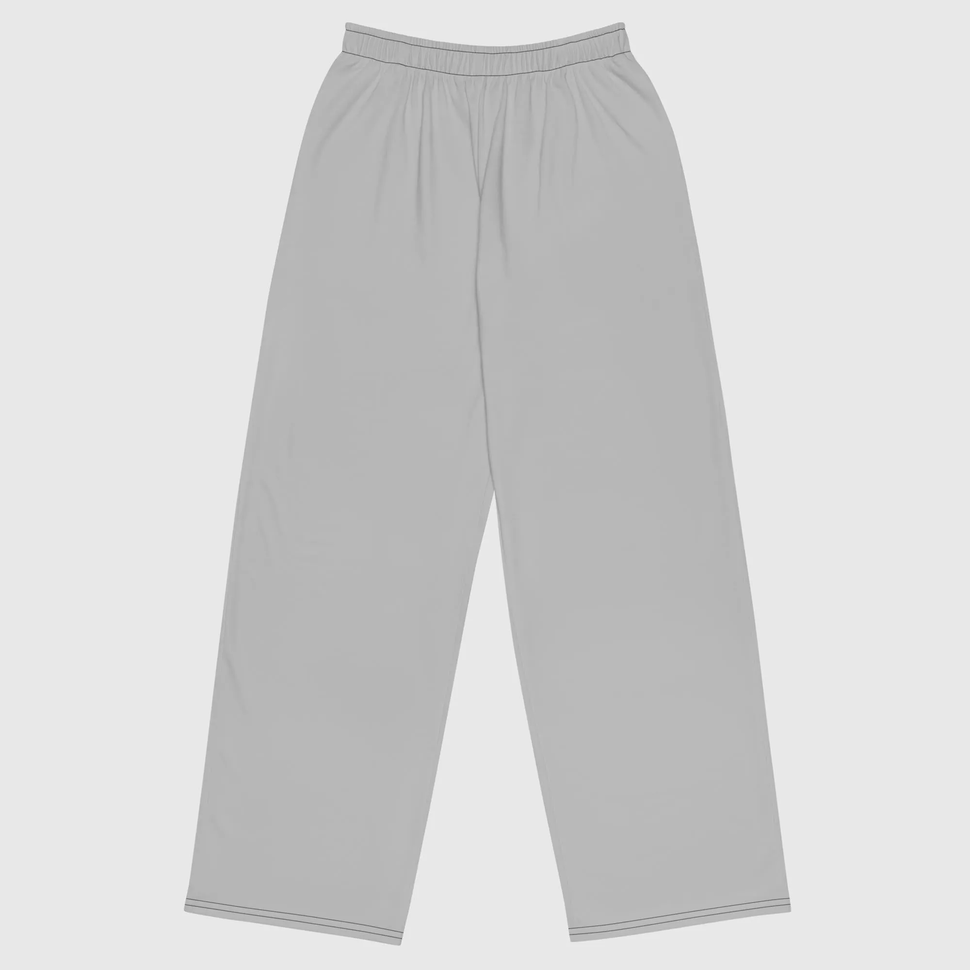 Unisex wide-leg pants - Light Grey