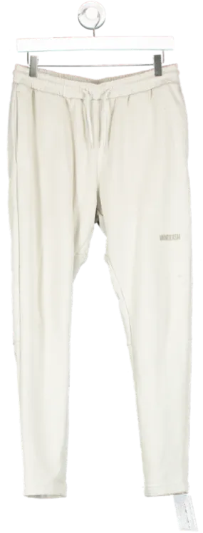 Vanquish Beige Tapered Sweat Pants UK L