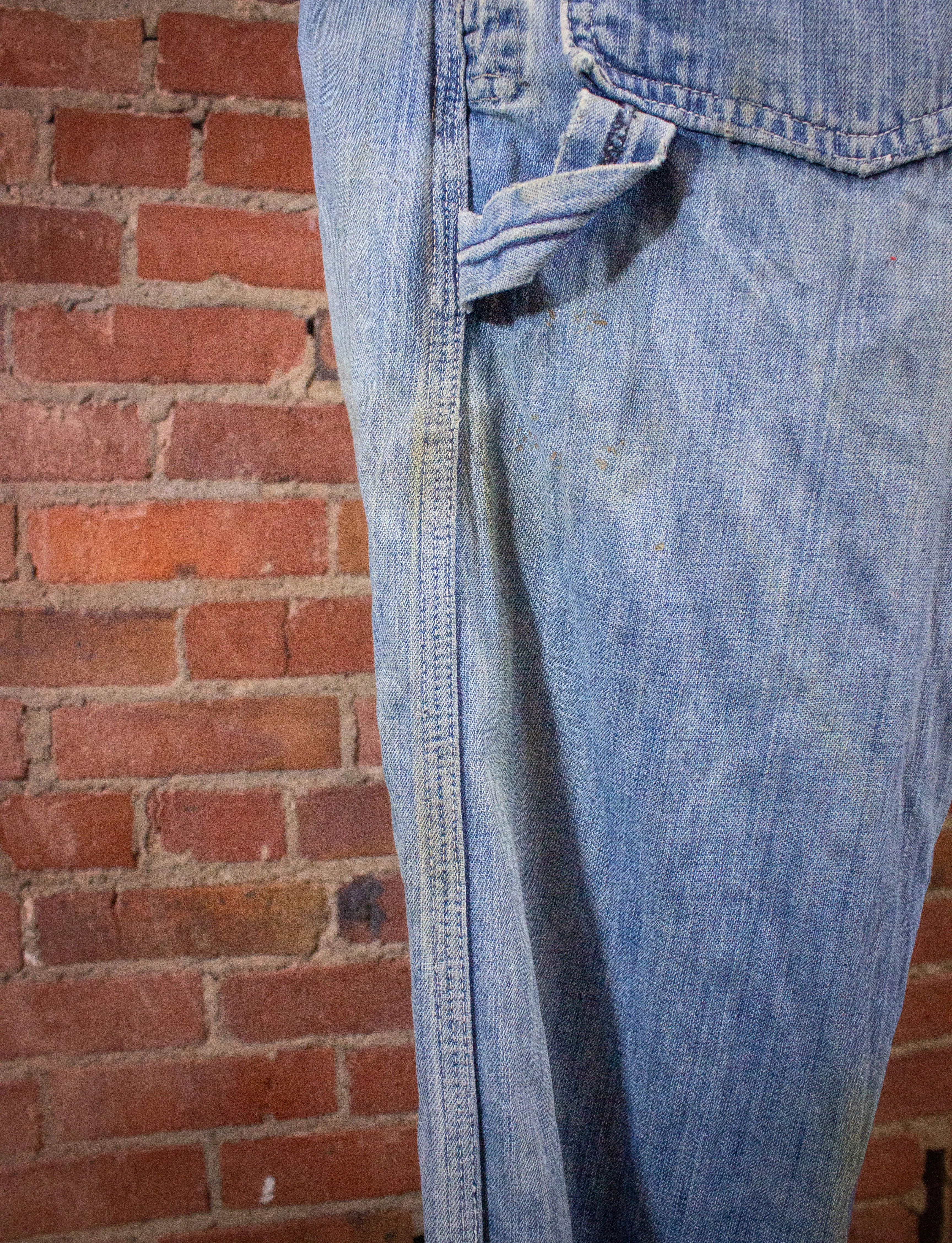 Vintage Big Smith Denim Overalls 50s 34x27