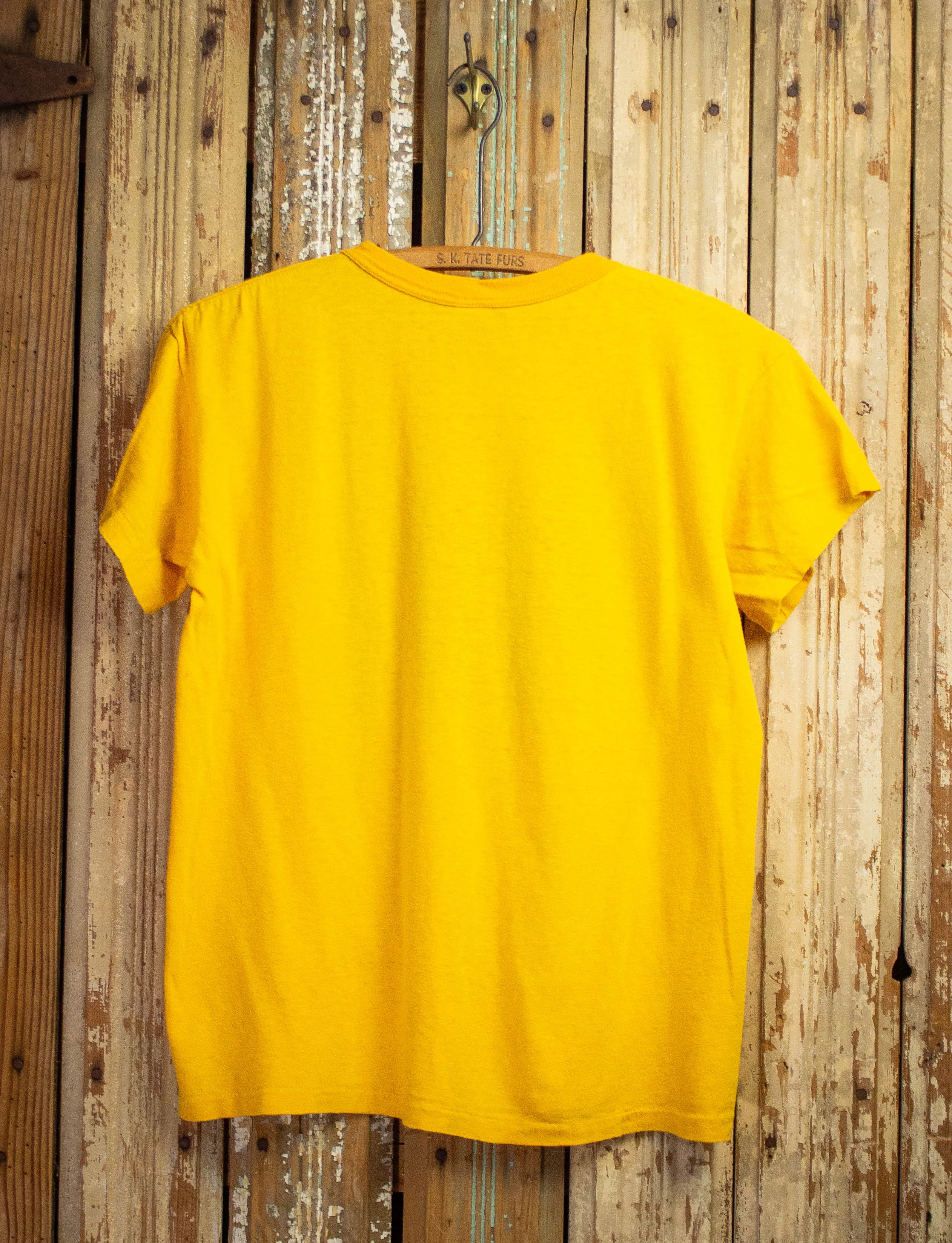 Vintage Herre, Block, Shanaberg Crew Concert T Shirt 70s Yellow Small