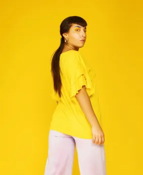 Vuokko T-shirt Mellow Yellow