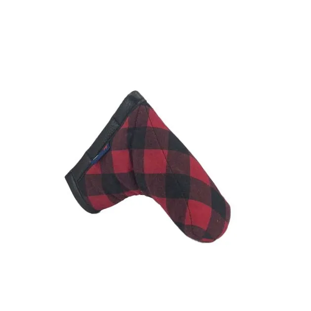 Waxed Canvas Blade Cover- Buffalo Plaid