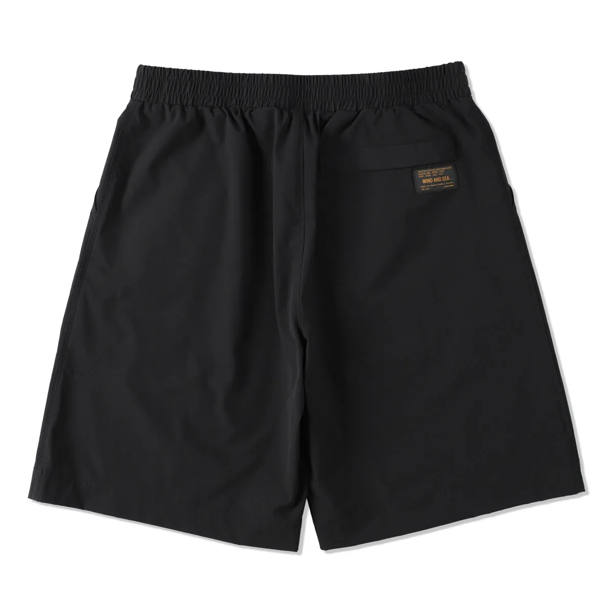 WIND AND SEA MILITARY SURPLUS SHORT PANTS-BLACK