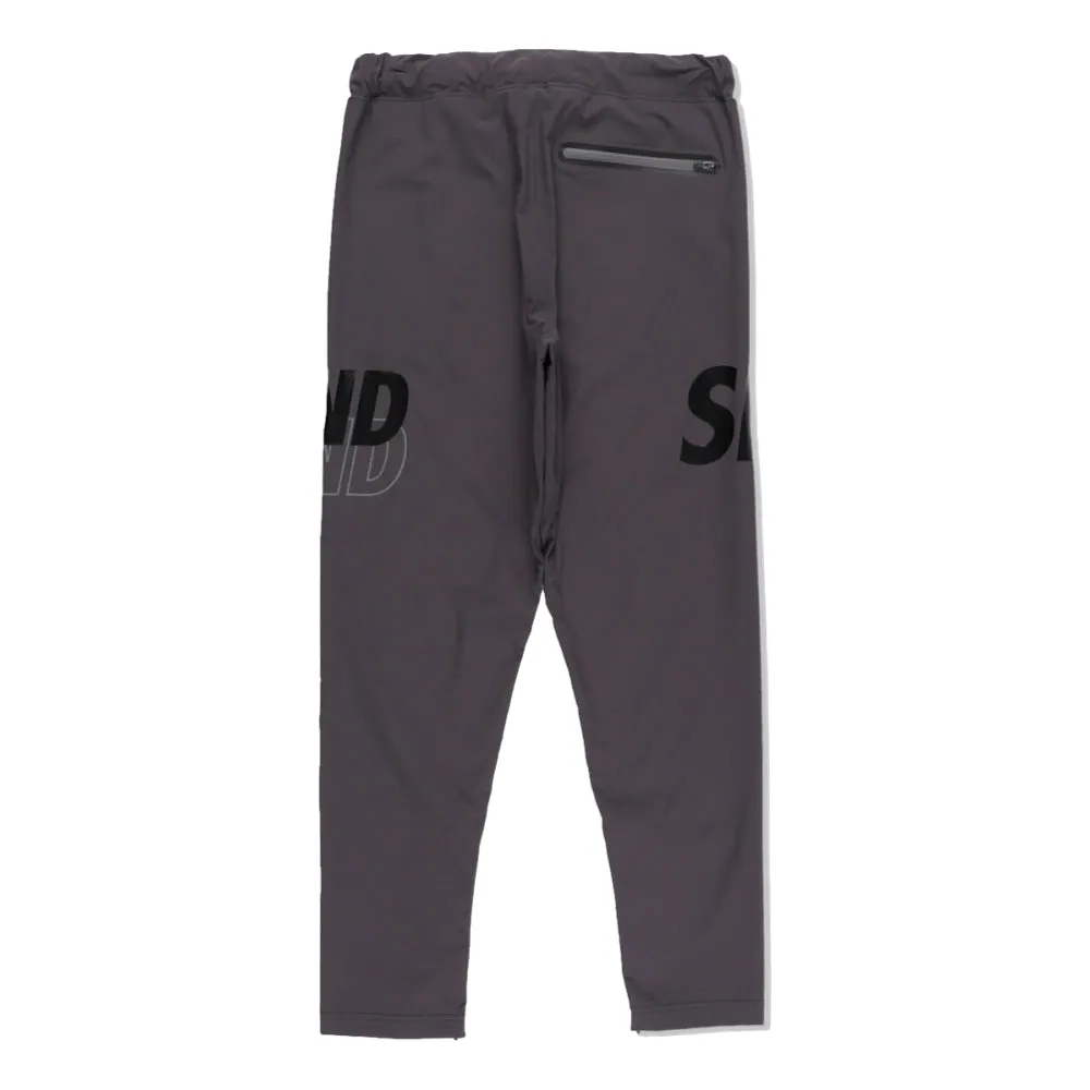 WIND AND SEA SEA STRETCH LIGHT NYLON PANTS-CHARCOAL