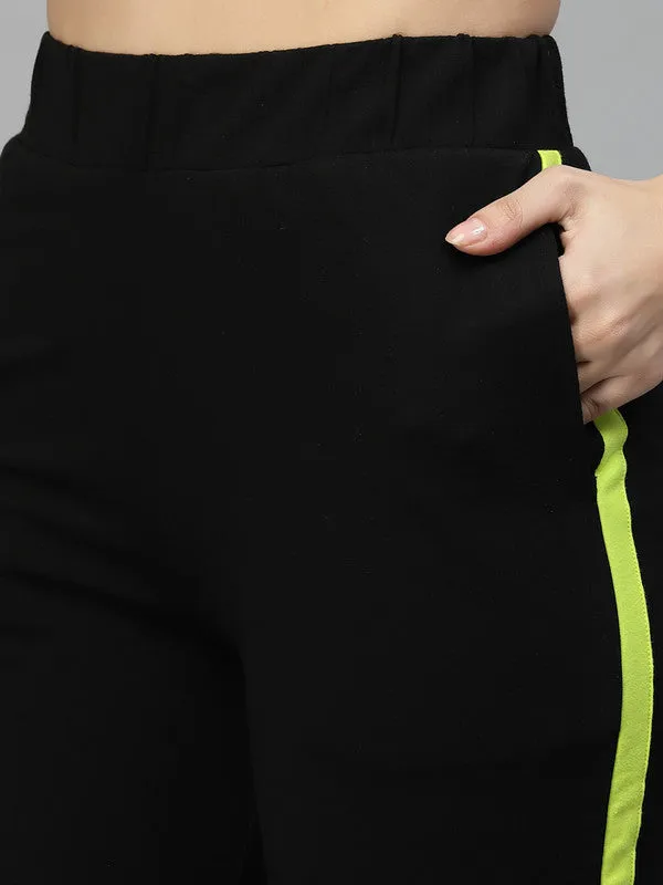 Women Black Anti Odour Track Pants