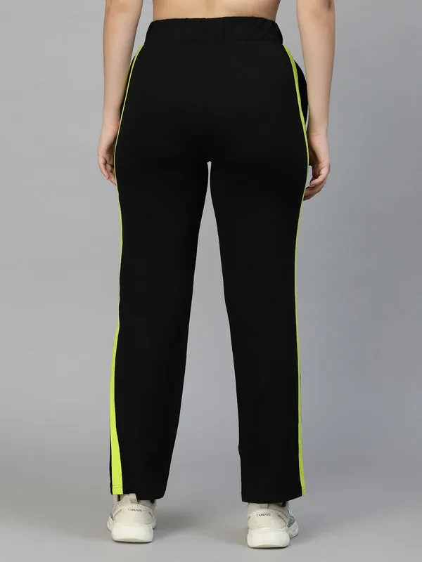 Women Black Anti Odour Track Pants