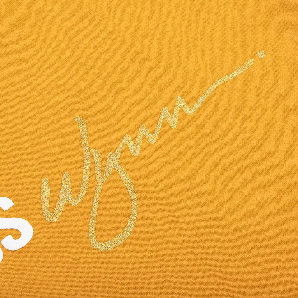 Wynn Logo Lock Up Tee - Golden Yellow